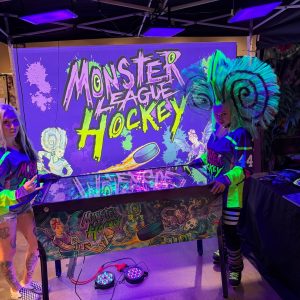 Monster League Hockey Pinball Machine Deposit